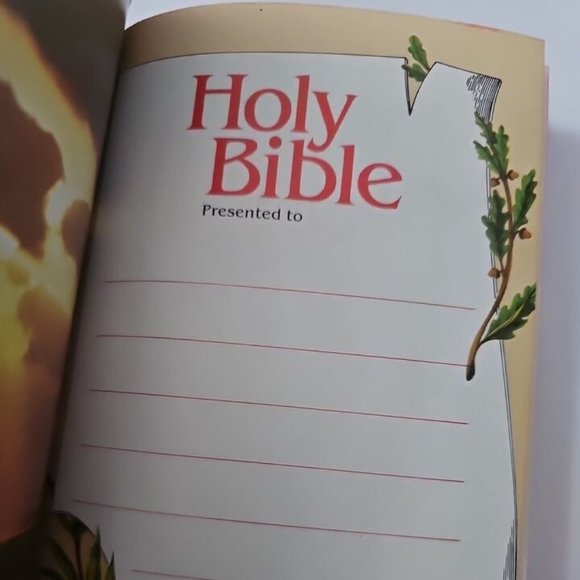 Holy Bible New King James Version Thomas Nelson 1982 / Words of Christ In Red - Picture 6 of 9